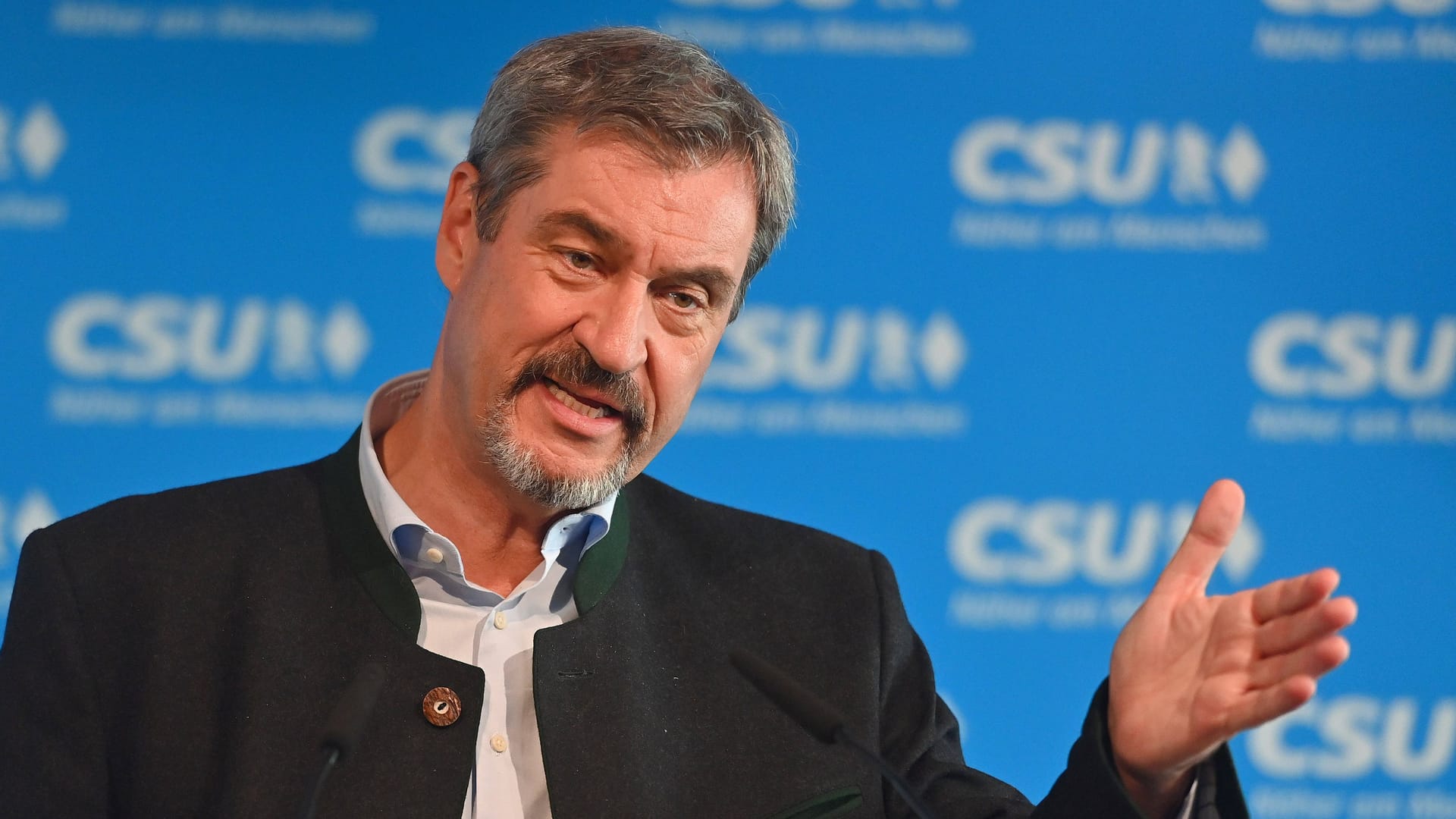 CSU-Chef Markus Söder: Er warnt vor der AfD.
