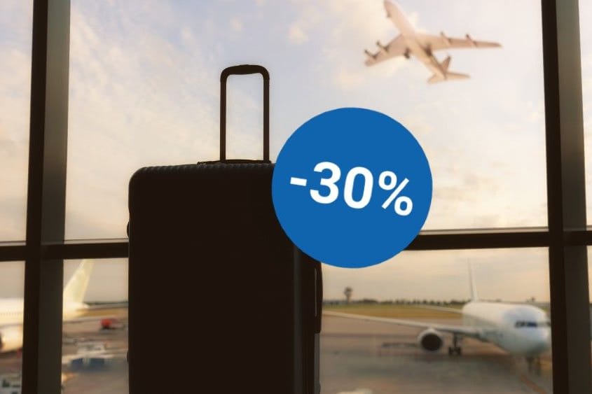 Bereit für die nächste Reise: Amazon hat ein großes Kofferset der Marke Kesser so günstig wie noch nie im Angebot (Symbolbild).