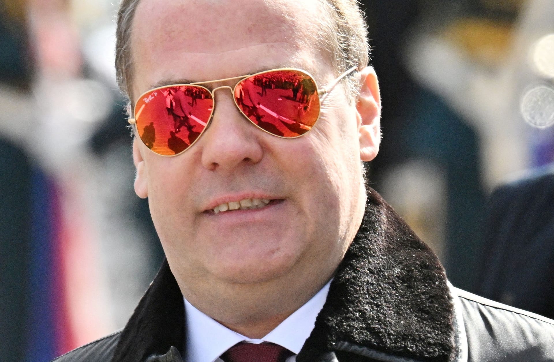 Hardliner: Ex-Präsident Dmitrij Medwedew gefällt sich in der Rolle des Kettenhunds im Kreml.