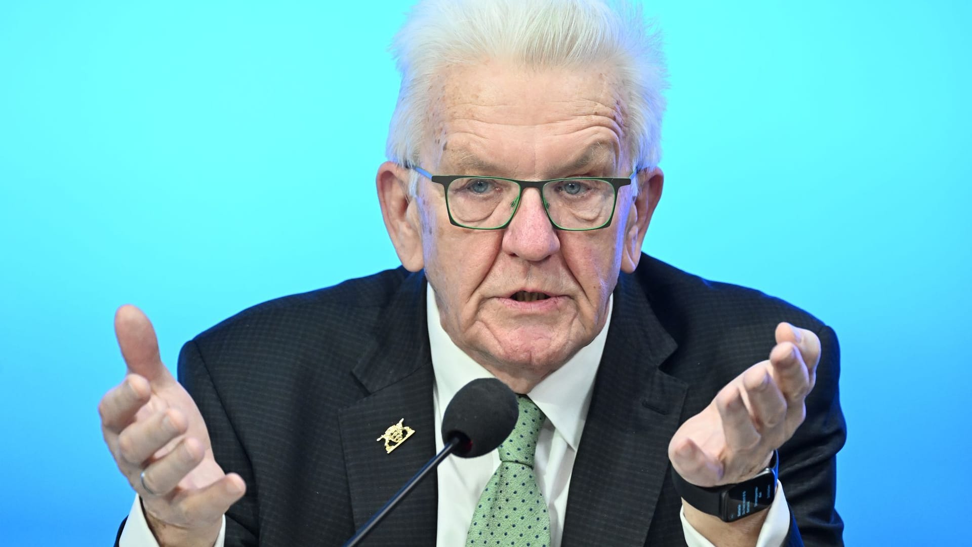 Ministerpräsident Winfried Kretschmann Ministerpräsident Winfried Kretschmann