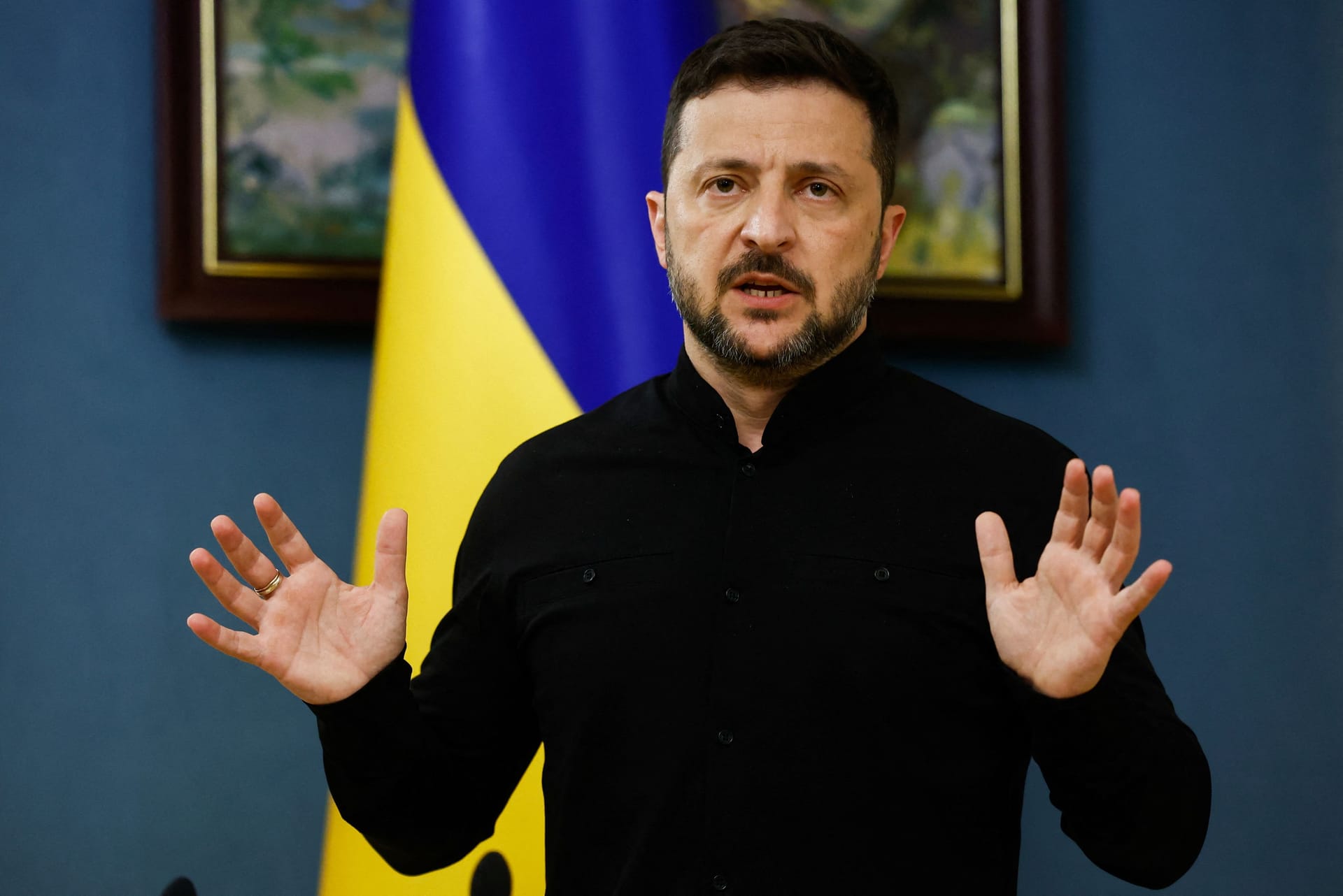 Der ukrainische Präsident Wolodymyr Selenskyj: Bereitschaft ohne positive Folgen für die Ukraine.