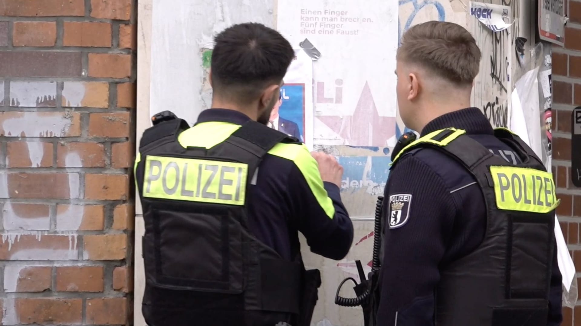 Staatsschutz ermittelt wegen Plakat Staatsschutz ermittelt wegen Plakat