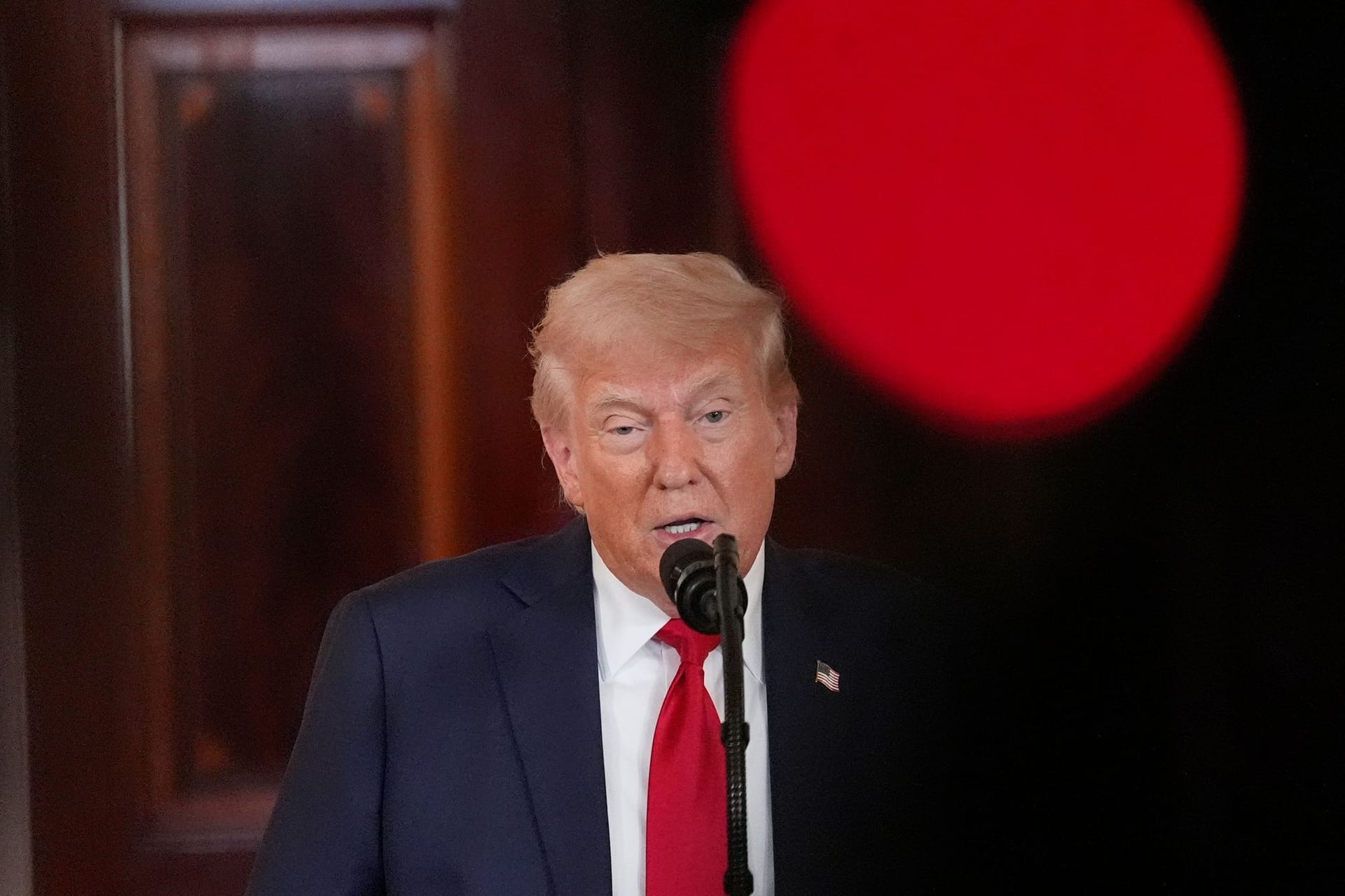 US-Präsident Trump spricht über Investitionen in den USA