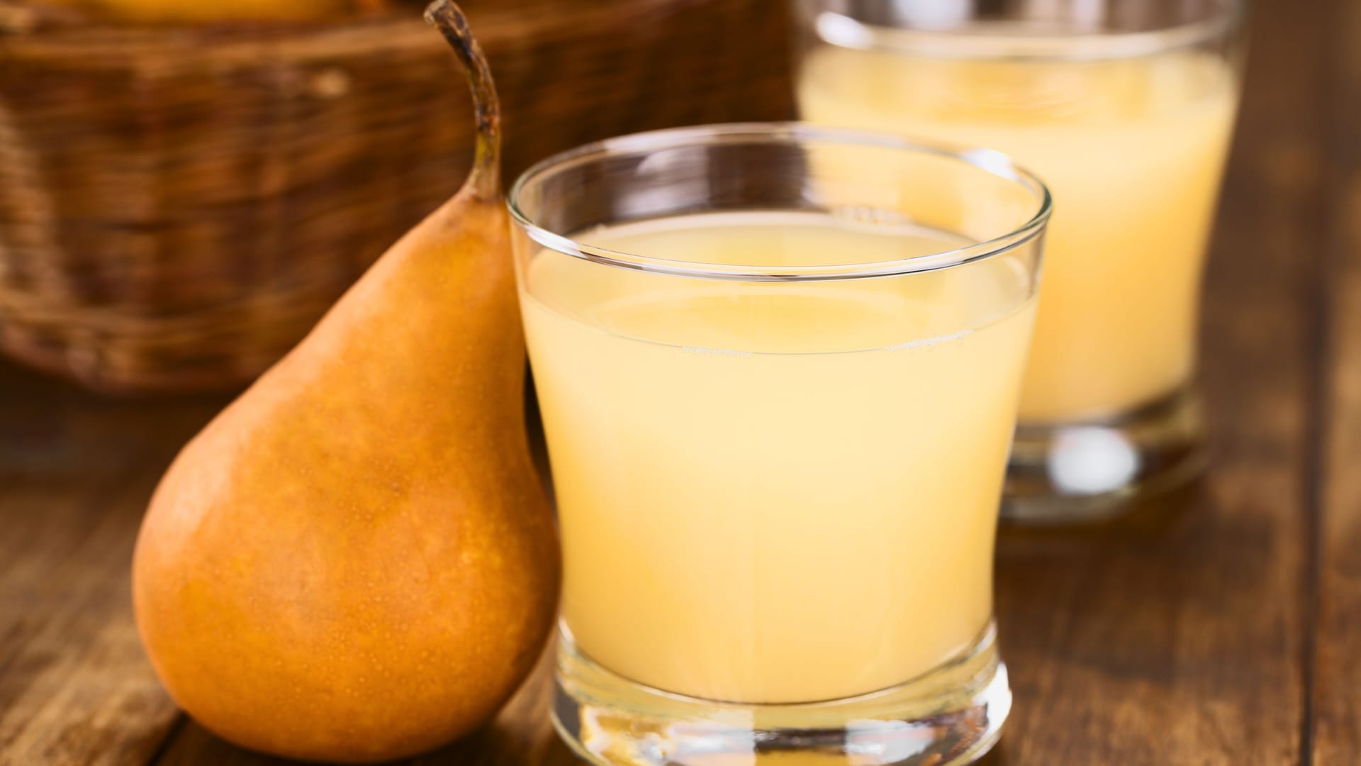 Birnensaft: Ein Hersteller hat ein Schimmelpilzgift in seinem Produkt gefunden.