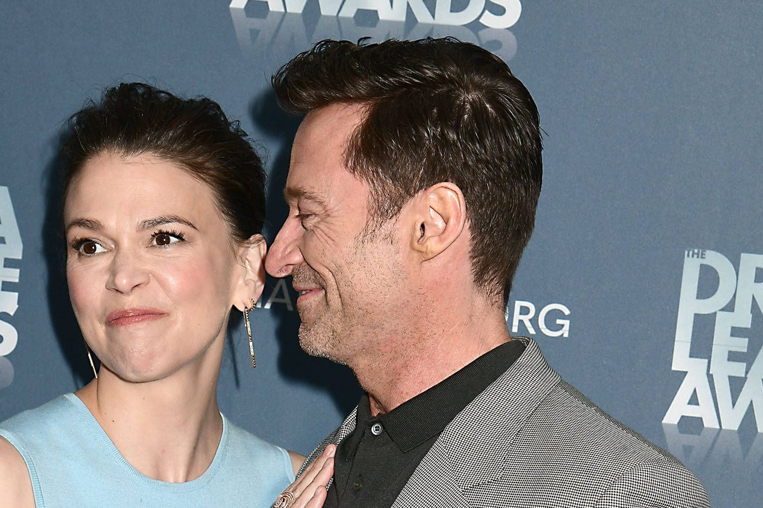 Sutton Foster und Hugh Jackman: Die beiden Schauspieler sind ein Paar.