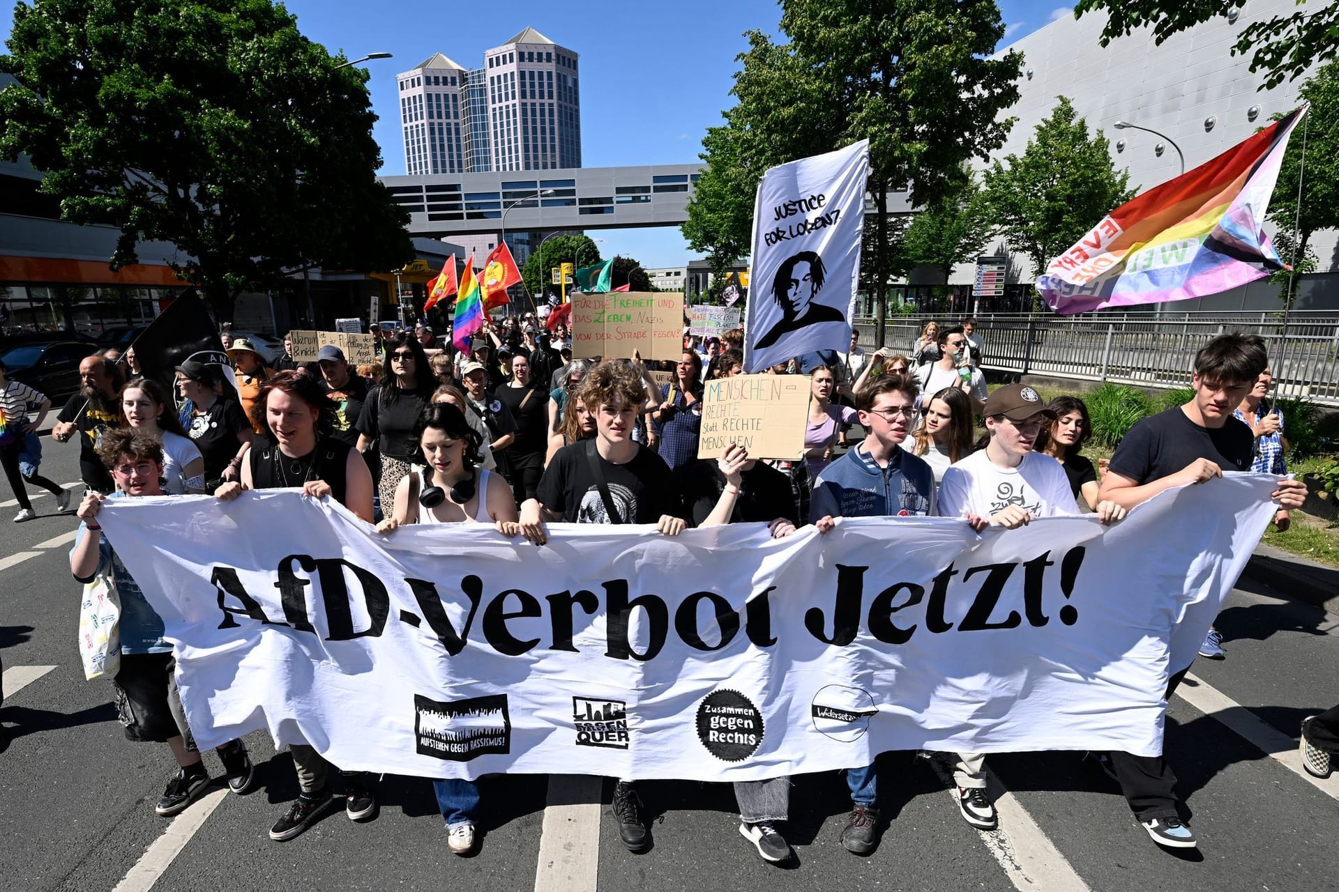 Aktionstag «Keine Ausreden mehr - AfD-Verbot jetzt!» - Essen
