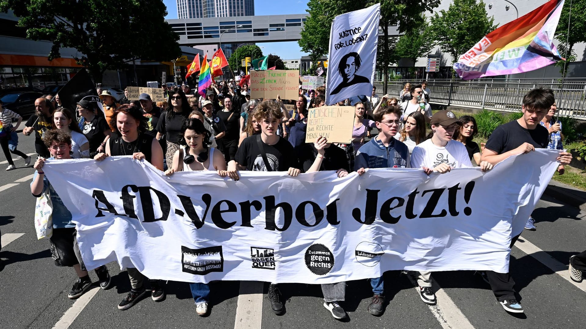 Aktionstag «Keine Ausreden mehr - AfD-Verbot jetzt!» - Essen