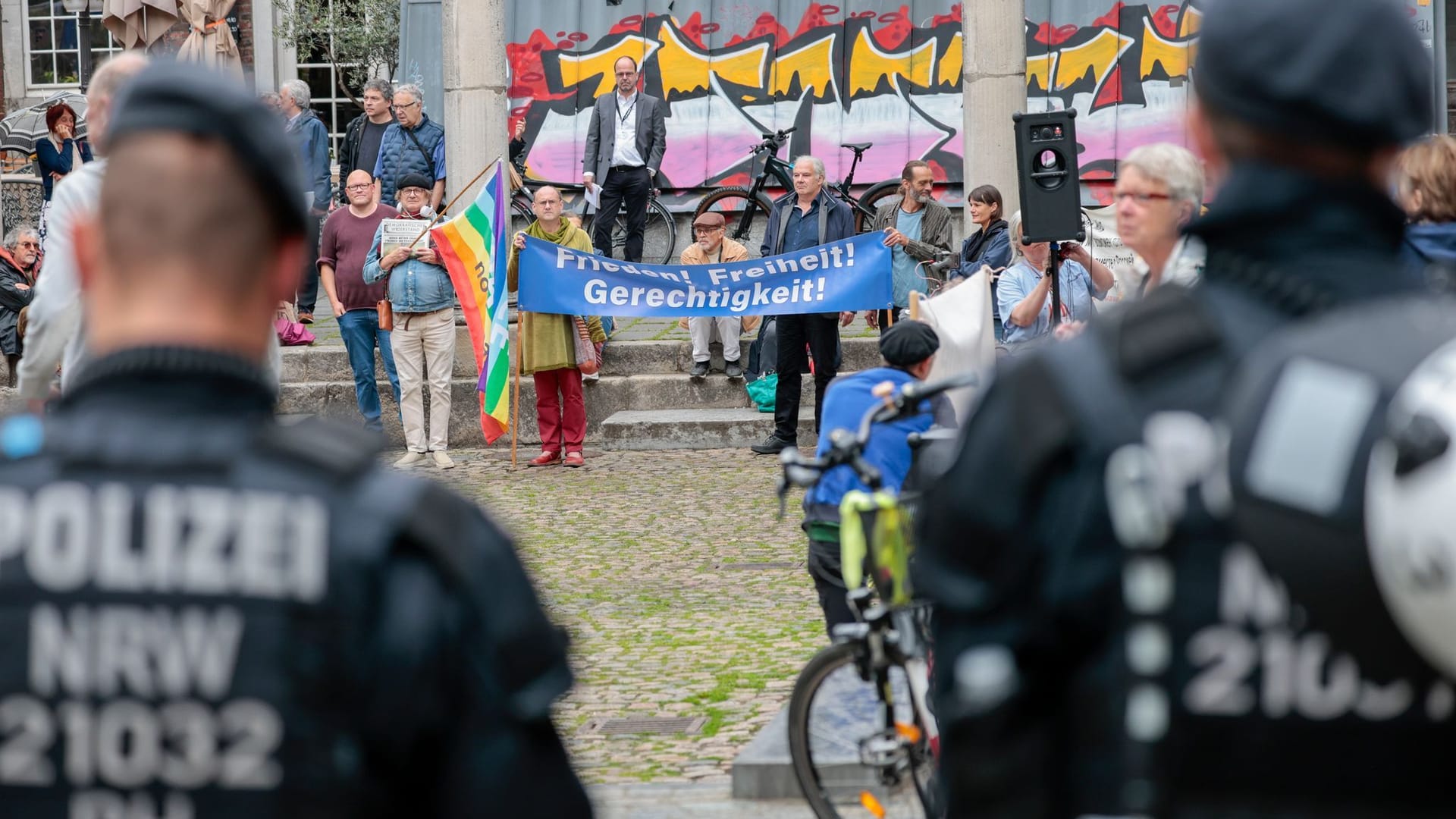 Internationaler Karlspreis 2025 - Kundgebung