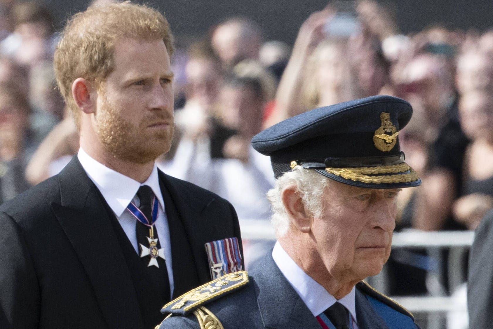 König Charles III. und sein jüngster Sohn Harry: Wann endet der Familienzwist?