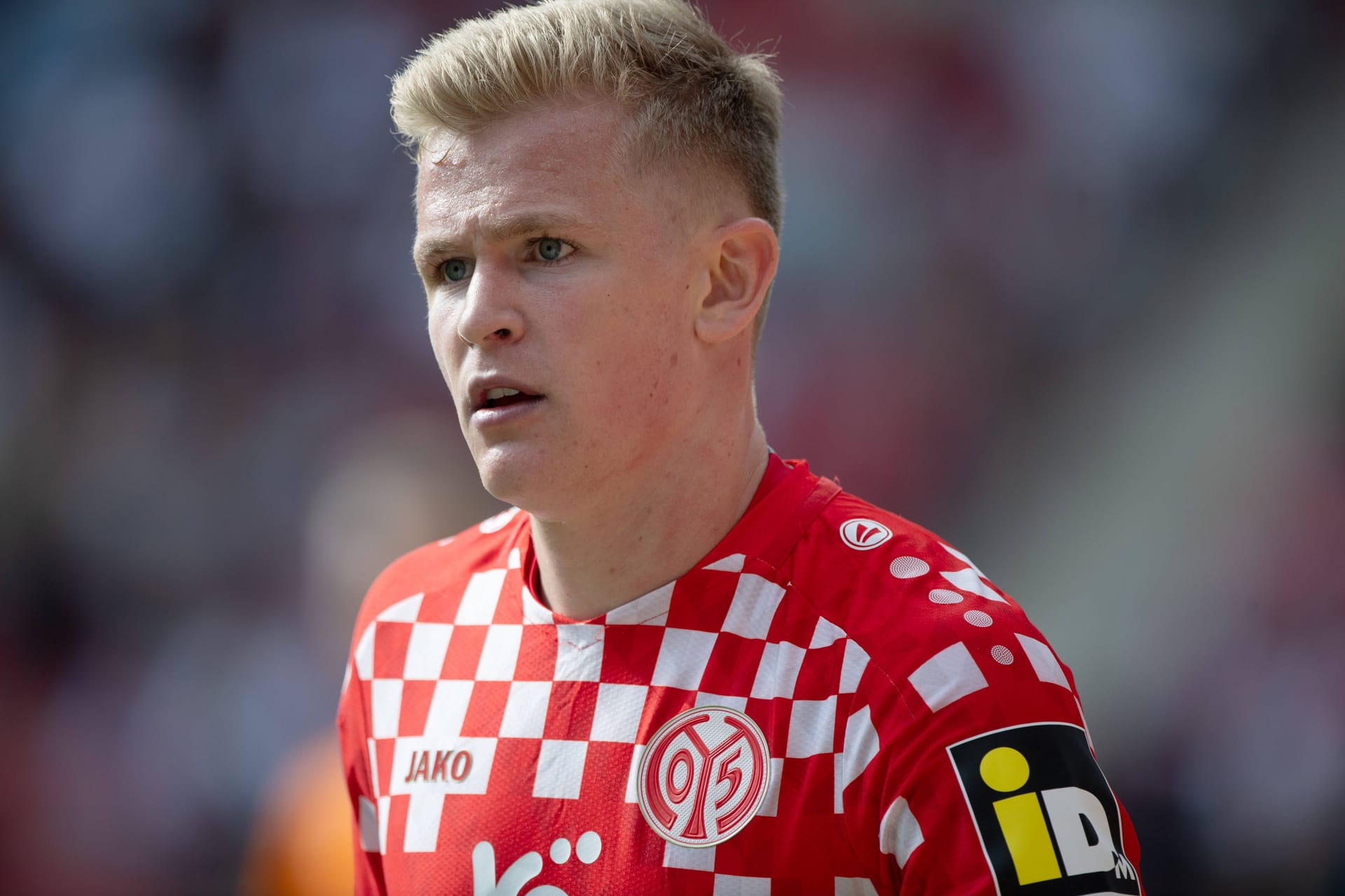 Jonathan Burkardt: Der Mainzer Torjäger rückt für Angelo Stiller ins DFB-Team nach.