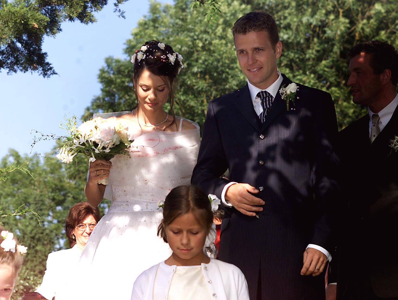 Klara und Oliver Bierhoff: Die beiden heirateten 2001.