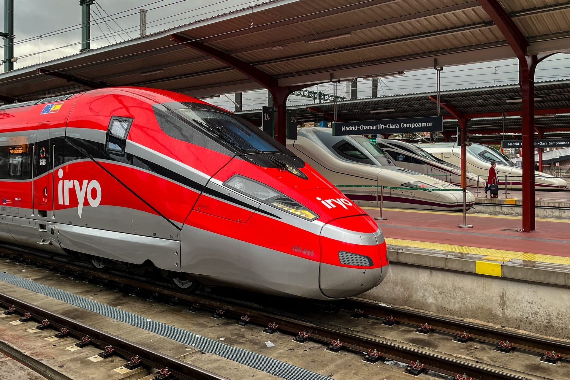 Italienischer Hochgeschwindigkeitszug Frecciarossa 1000