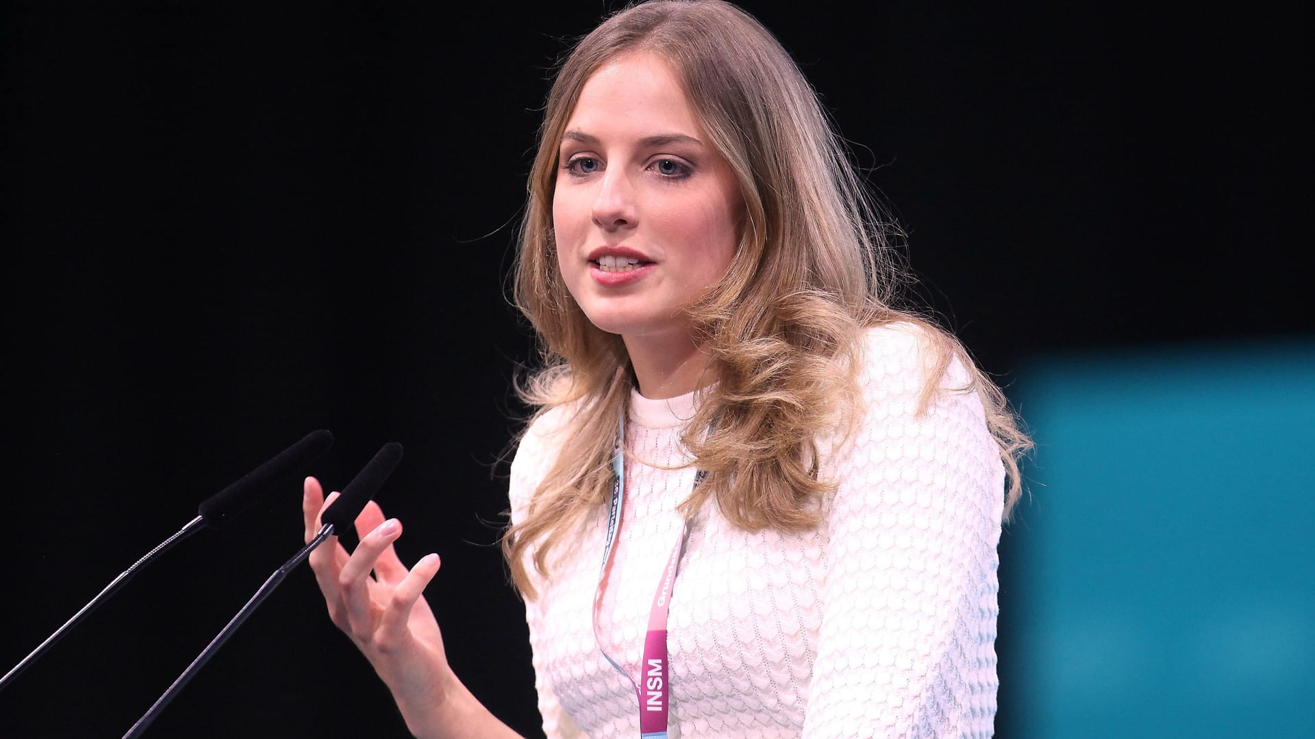 CDU-Politikerin Wiebke Winter bei einer Rede. (Archivfoto)