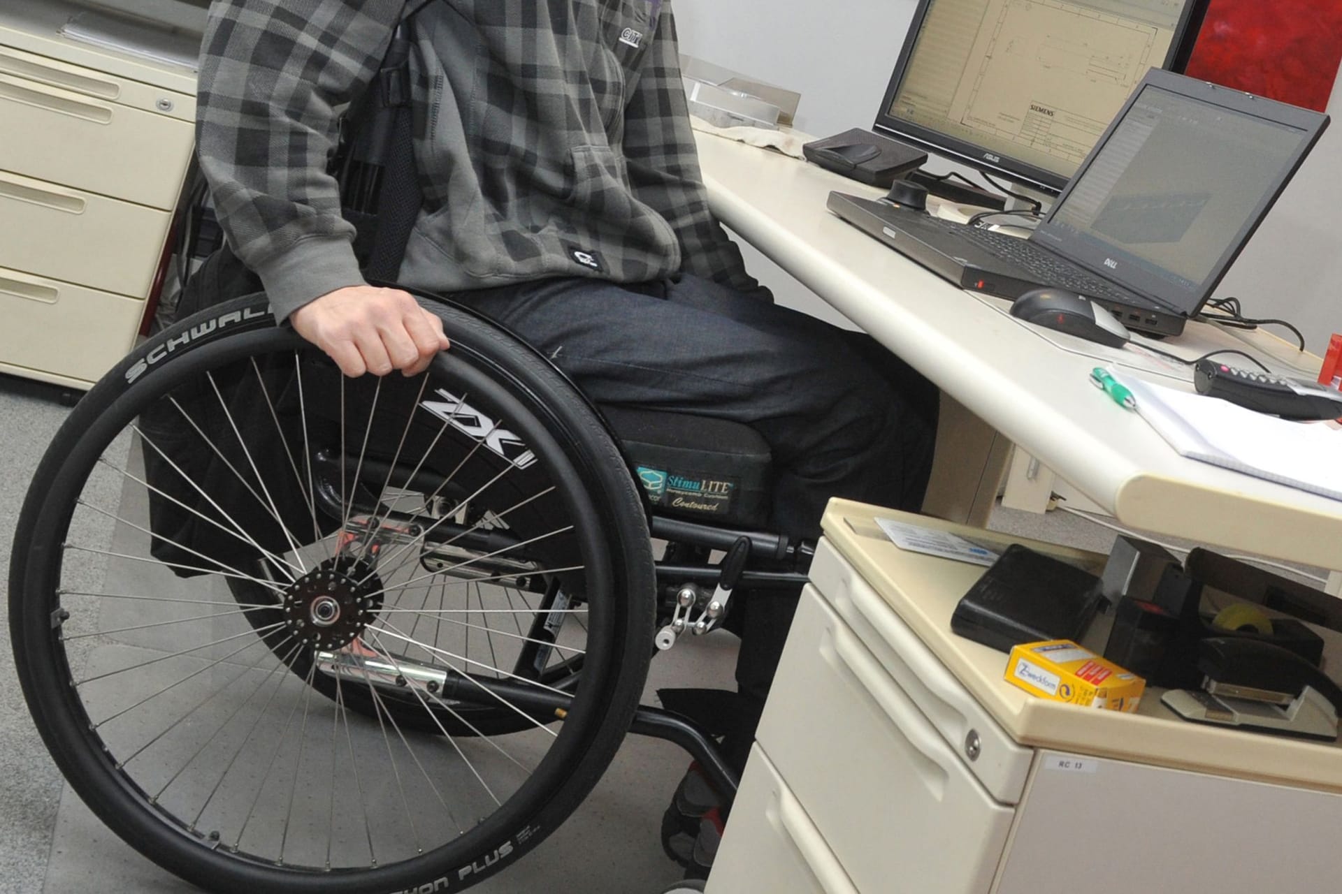 Schwerbehinderte am Arbeitsmarkt