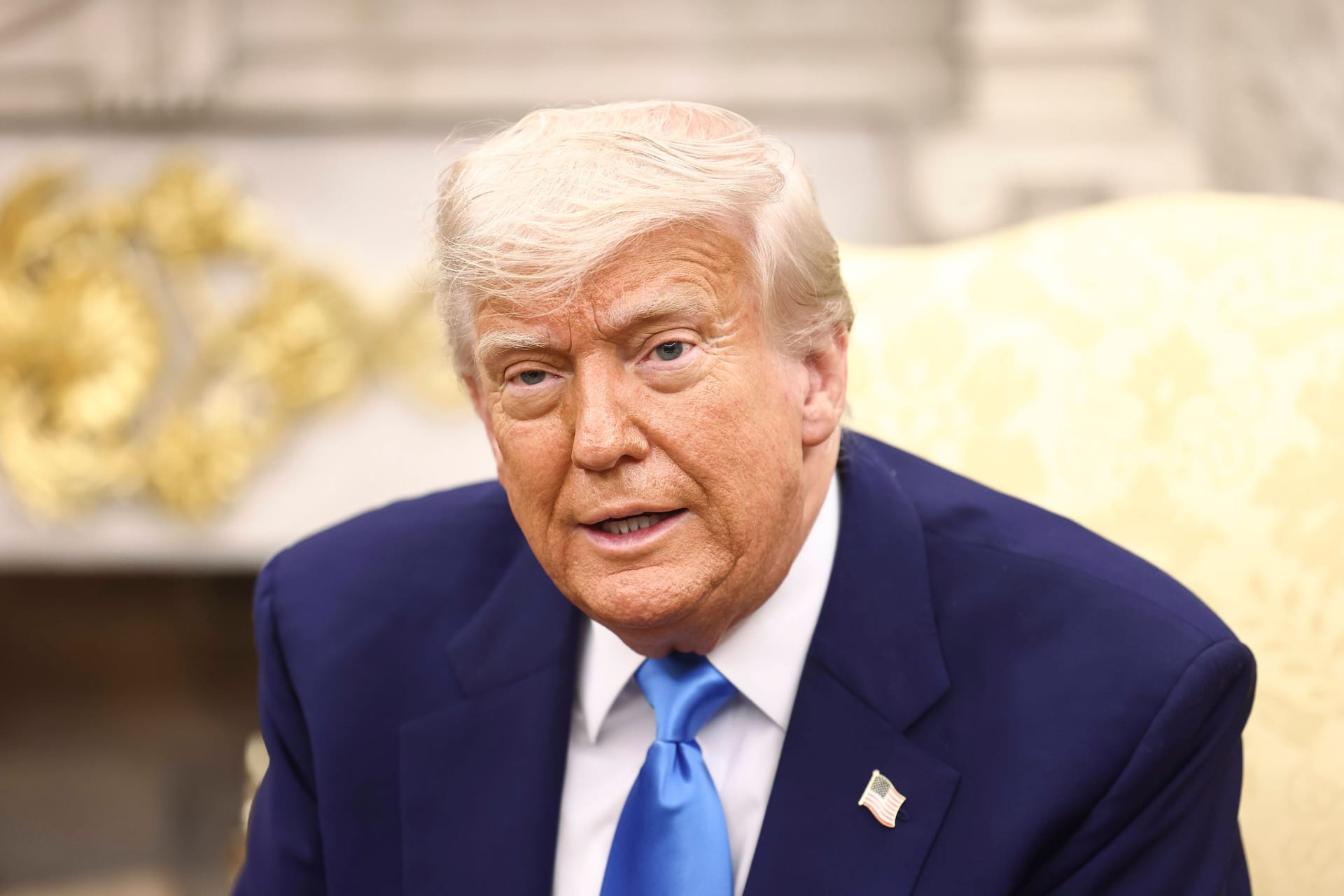 Trump im Oval Office: Seine Regierung geht gegen ihm unliebsame Universitäten vor.