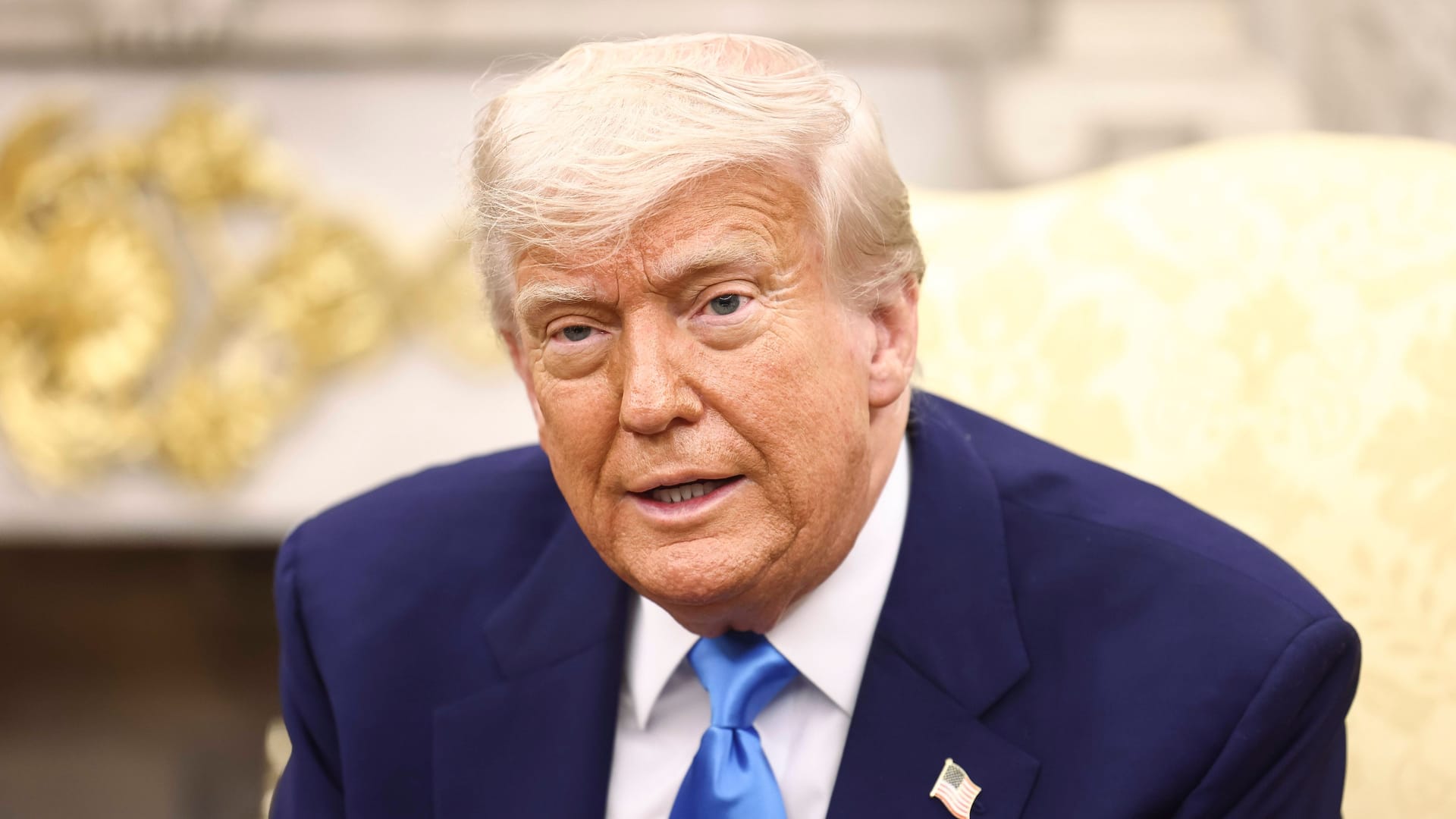 Trump im Oval Office: Seine Regierung geht gegen ihm unliebsame Universitäten vor. Trump im Oval Office: Seine Regierung geht gegen ihm unliebsame Universitäten vor.