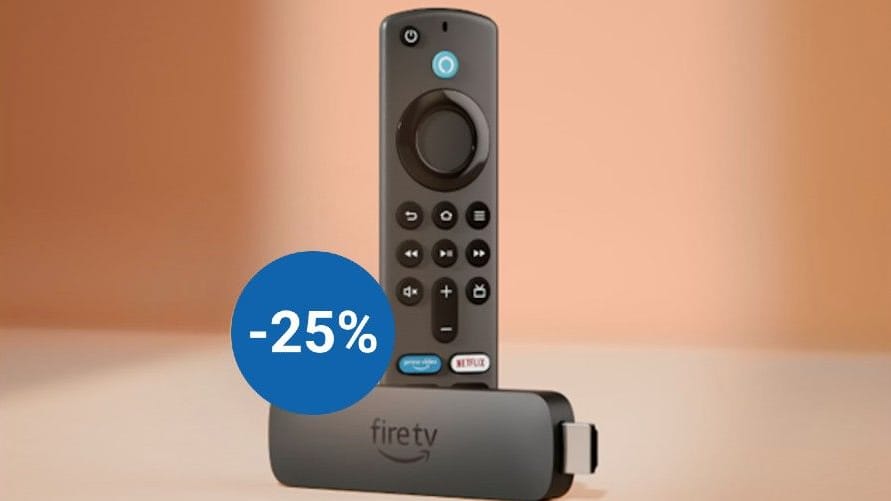 Den Fire TV Stick 4K gibt es jetzt mit 25 Prozent Rabatt bei Amazon.