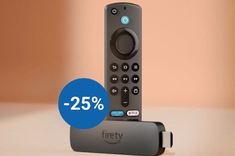 Den Fire TV Stick 4K gibt es jetzt mit 25 Prozent Rabatt bei Amazon.