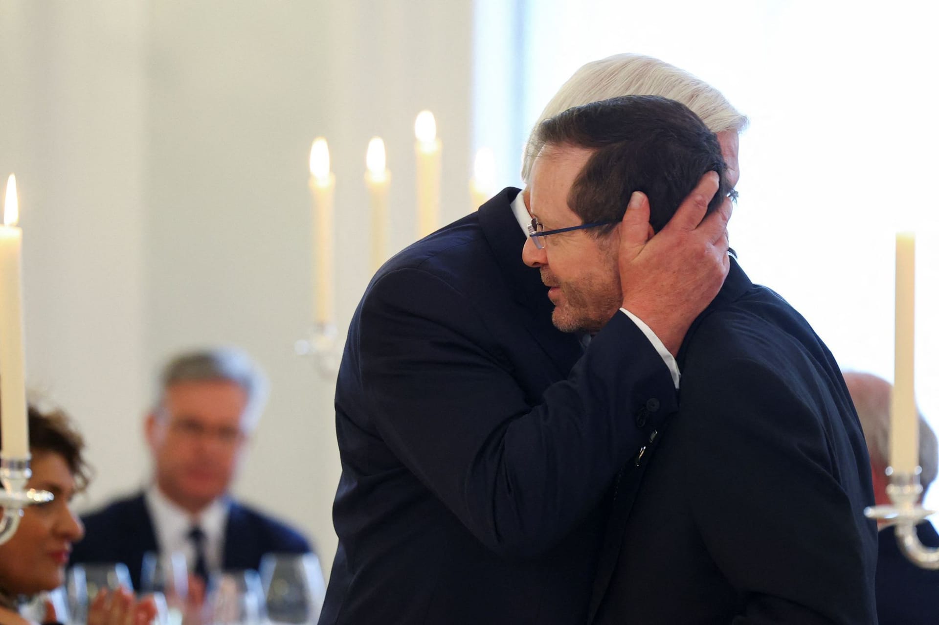 Steinmeier nennt Israels Staatspräsidenten Jitzchak Herzog seinen Freund.