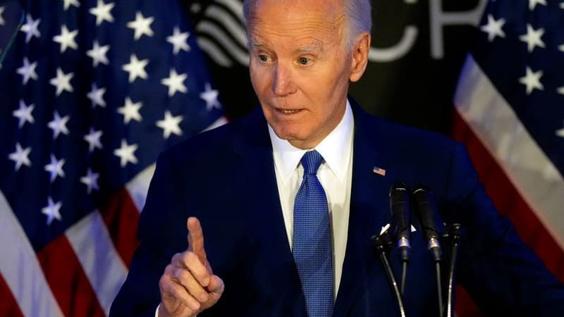 Der ehemalige US-Präsident Joe Biden spricht auf der Konferenz der Organisation Advocates, Counselors, and Representatives for the Disabled (ACRD).