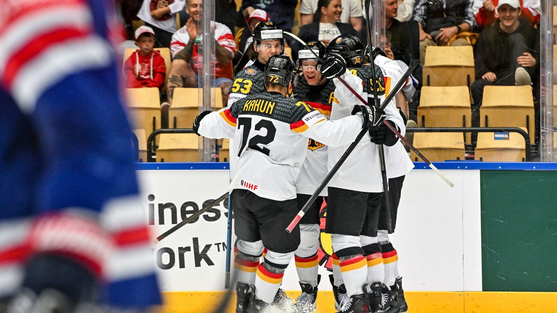 Eishockey-WM: USA - Deutschland