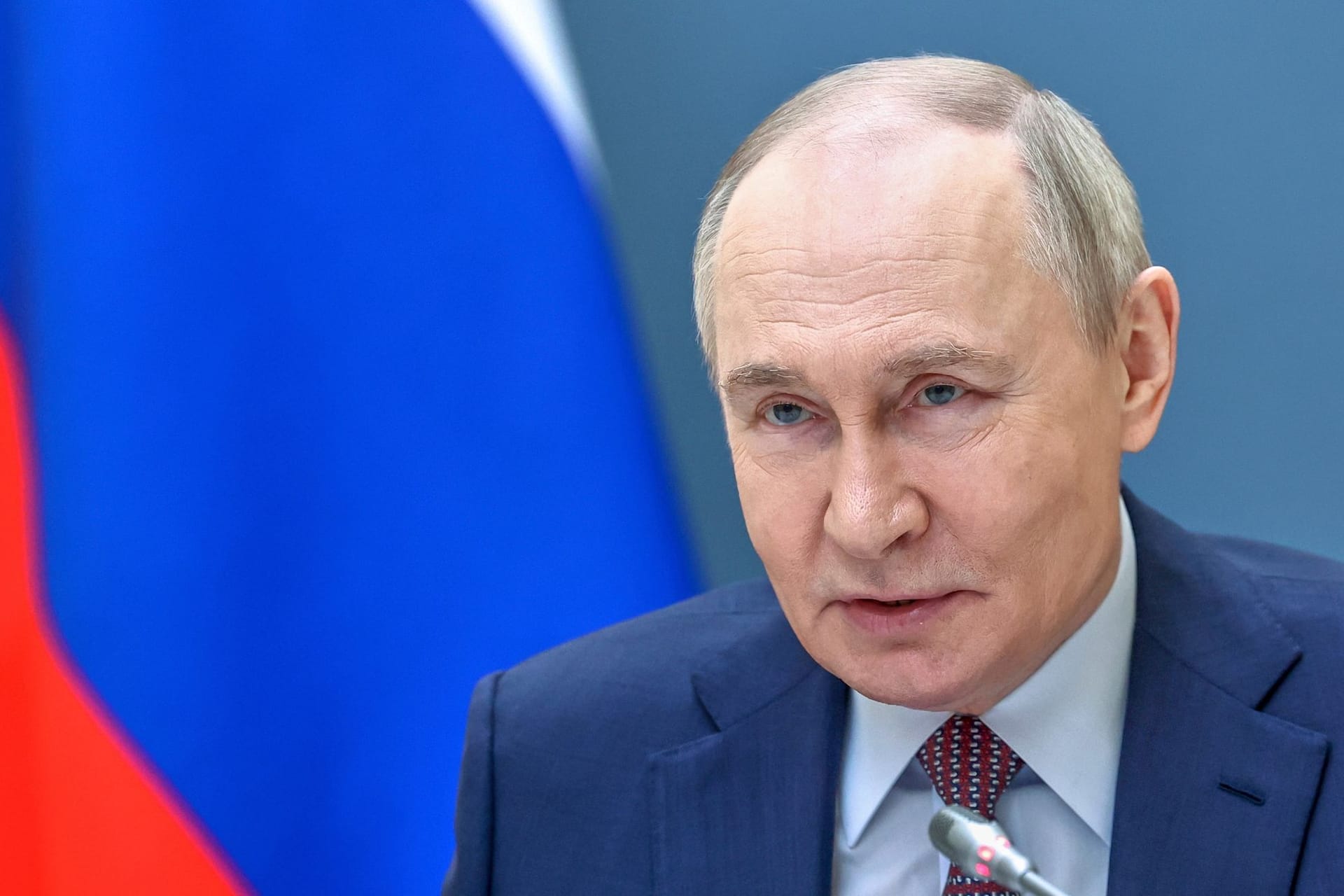 Präsident Putin beim Wirtschaftstreffen