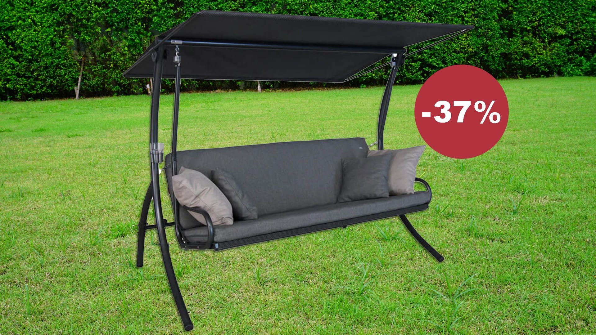 Hollywoodschaukel Elegance: Toom bietet das Modell für 499 Euro an.