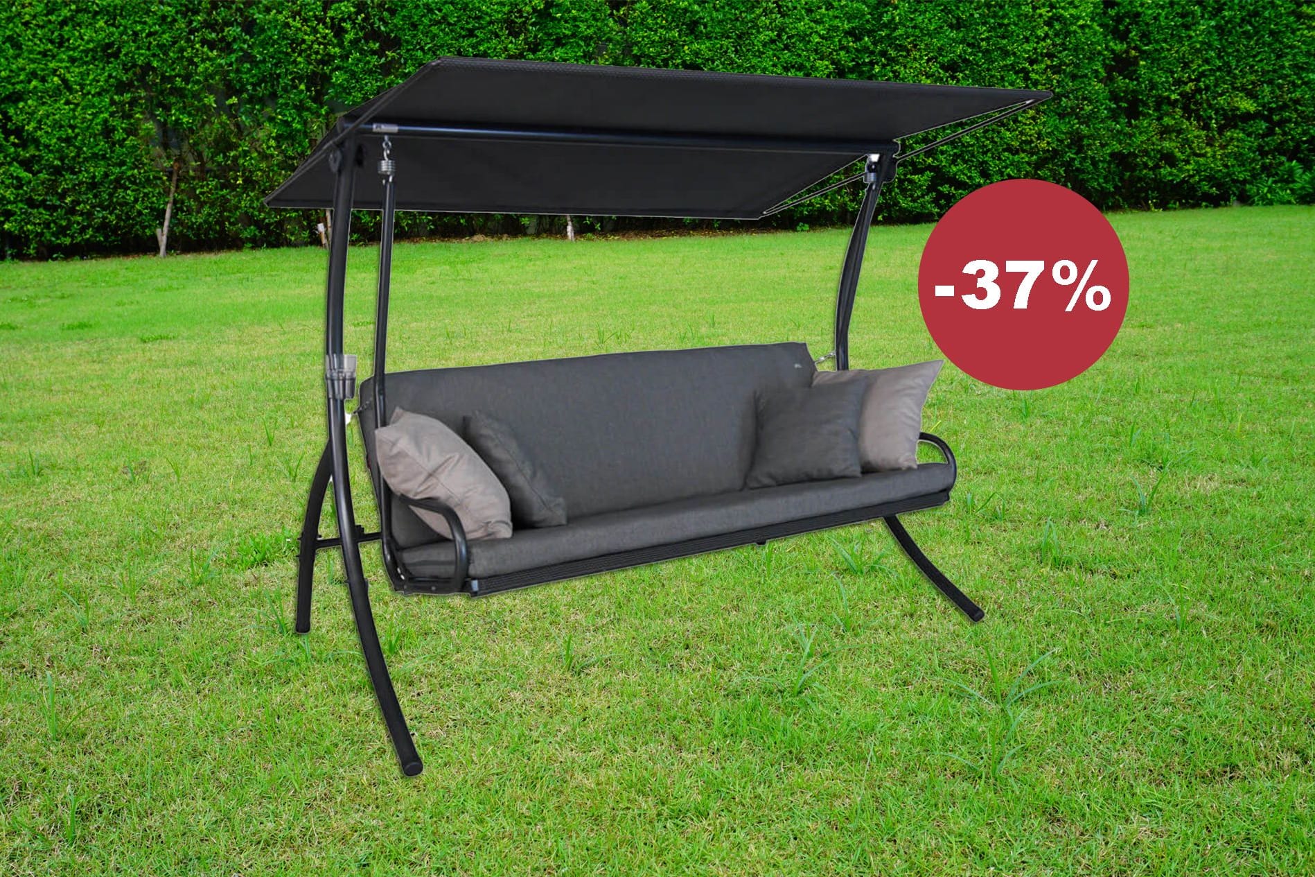 Hollywoodschaukel Elegance: Toom bietet das Modell für 499 Euro an.
