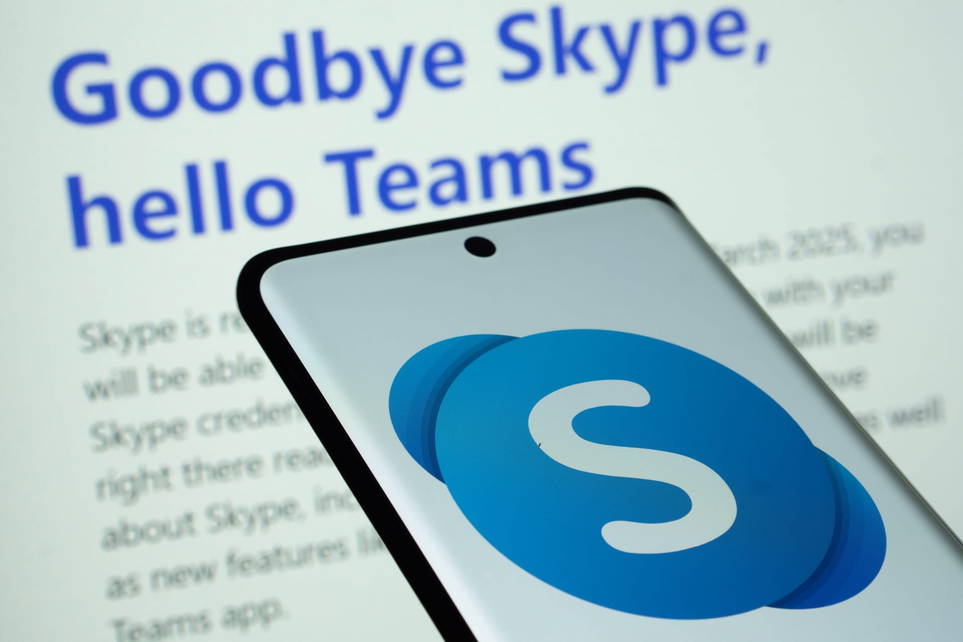 Nur noch Datenmüll: Seit dem 6. Mai ist Skype abgeschaltet.