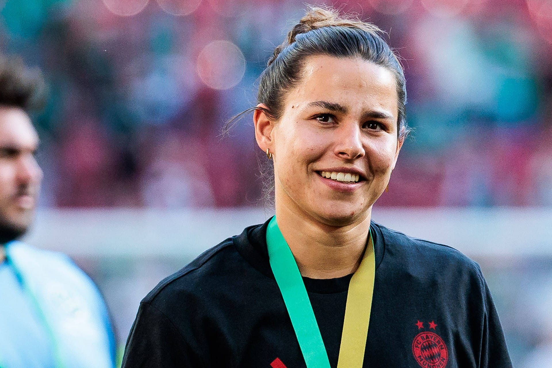 Lena Oberdorf: Sie zog sich im vergangenen Sommer einen Kreuzbandriss zu.