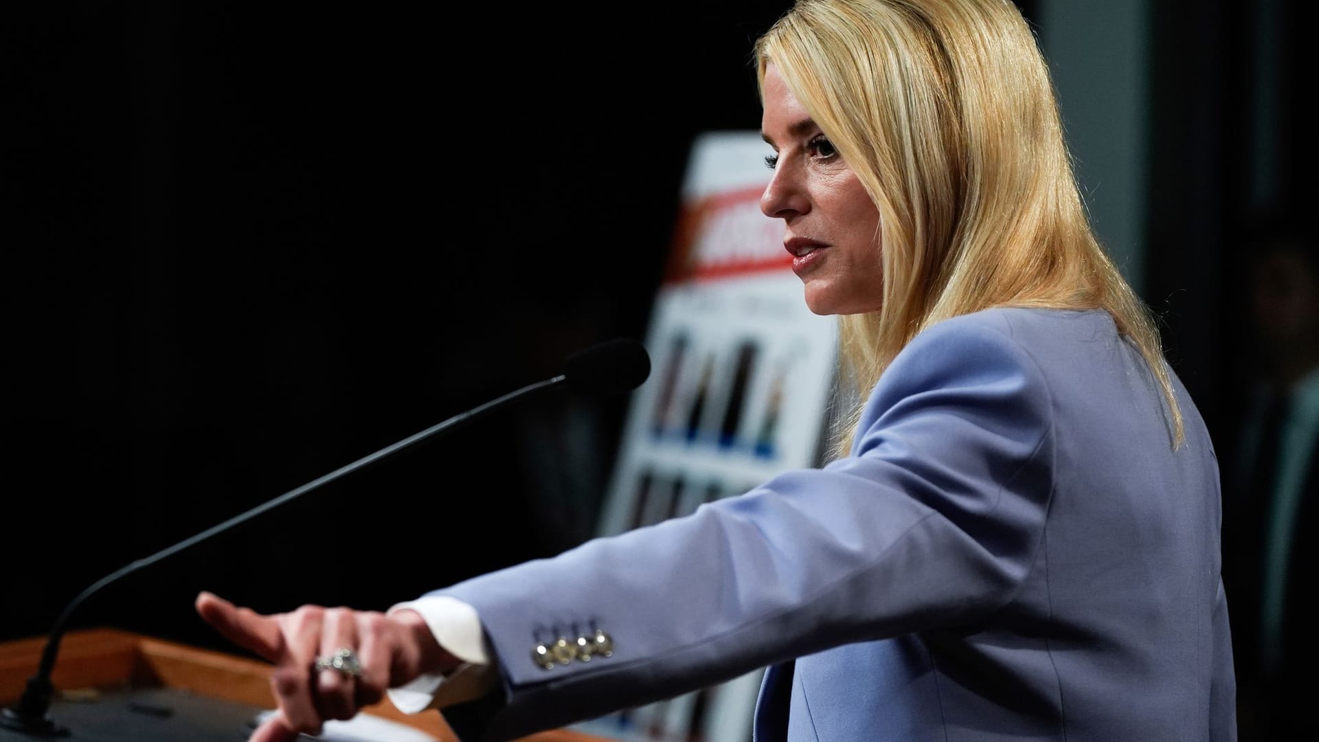 US-Justizministerin Pam Bondi US-Justizministerin Pam Bondi