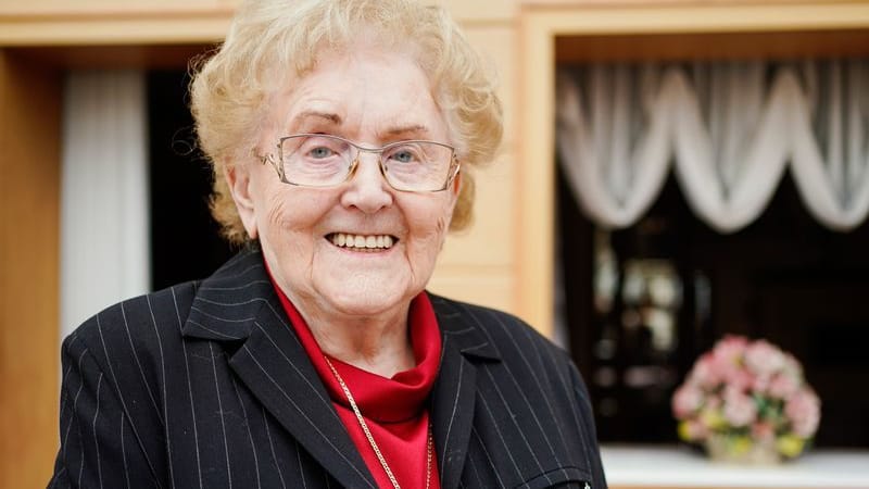 Karla Spagerer (Archivbild): Bei der Bundesversammlung zur Wahl des Bundespräsidenten 2022 war sie mit 92 Jahren das älteste Mitglied.