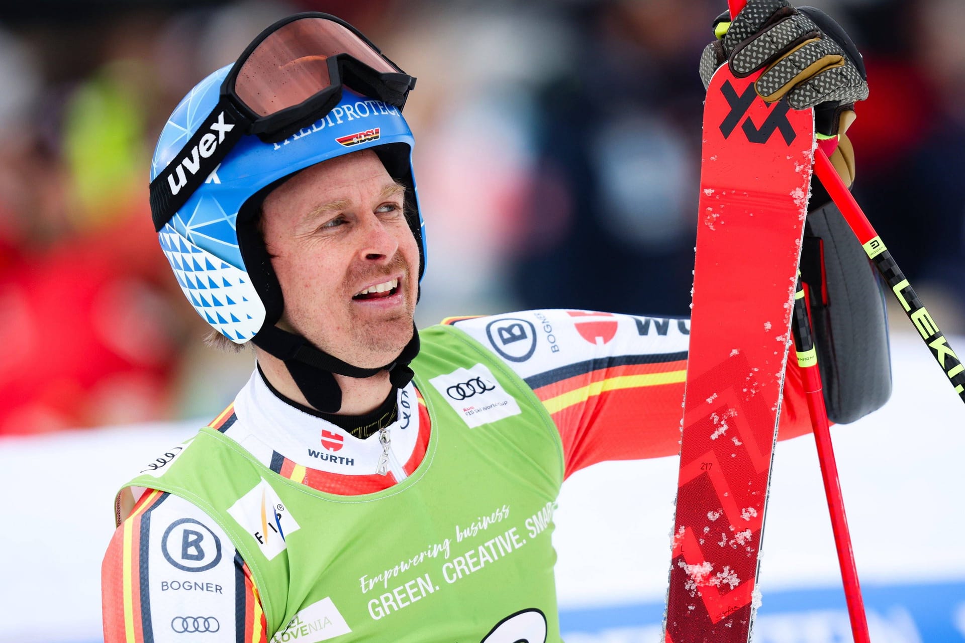 Stefan Luitz: Der deutsche Skirennfahrer schaffte es zehnmal aufs Weltcup-Podest.