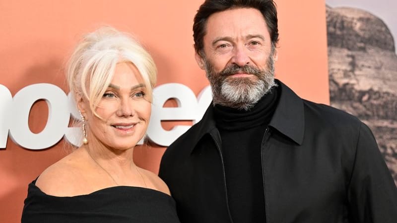 Hugh Jackman und Deborra-Lee Furness Jackman besuchen die Premiere von «Ghosted» in New York.