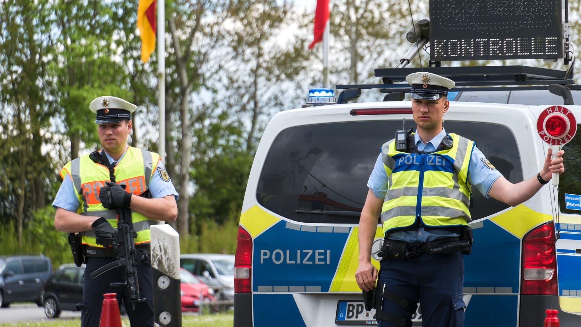 Verstärkte Kontrollen an deutsch-dänischer Grenze Verstärkte Kontrollen an deutsch-dänischer Grenze