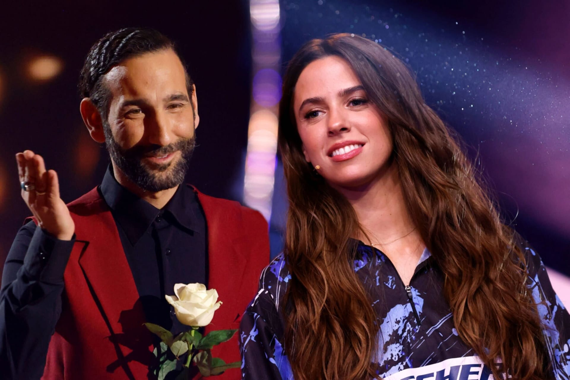 Massimo Sinató und Vanessa Mai: Sie waren beide am Samstagabend bei "Denn sie wissen nicht, was passiert" zu sehen.