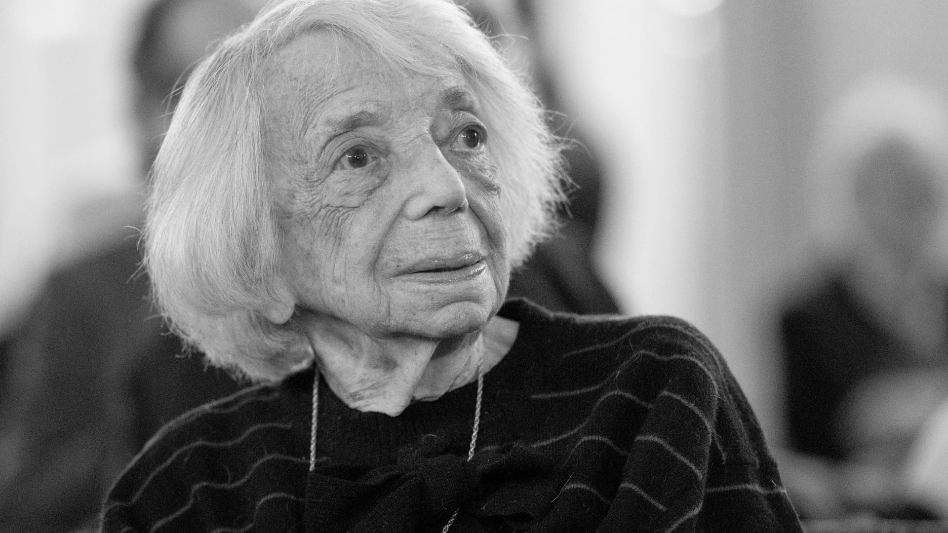Margot Friedländer, Holocaust-Überlebende, sitzt bei der Gedenkveranstaltung der Jüdischen Gemeinde zu Berlin (Archivbild): Sie ist im Alter von 103 Jahren gestorben. Margot Friedländer, Holocaust-Überlebende, sitzt bei der Gedenkveranstaltung der Jüdischen Gemeinde zu Berlin (Archivbild): Sie ist im Alter von 103 Jahren gestorben.