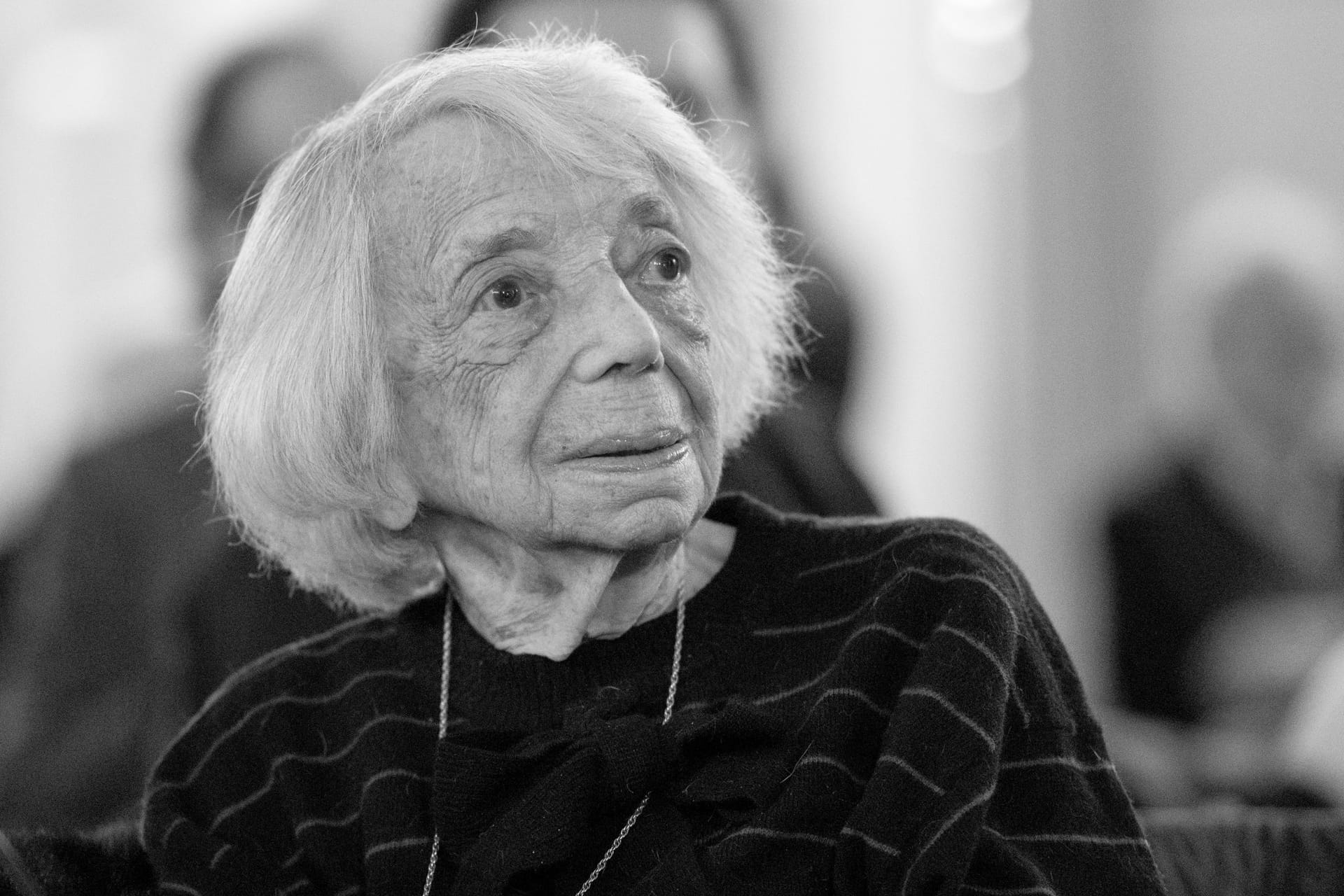Margot Friedländer, Holocaust-Überlebende, sitzt bei der Gedenkveranstaltung der Jüdischen Gemeinde zu Berlin (Archivbild): Sie ist im Alter von 103 Jahren gestorben.