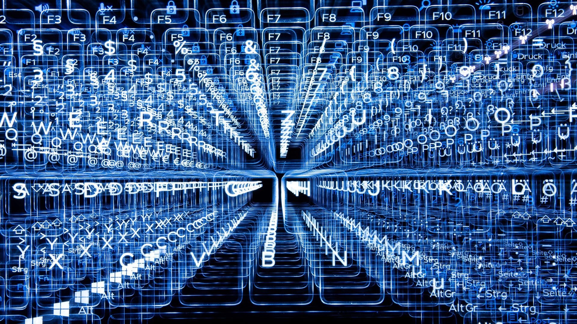 Illustration Cyberkriminalität Illustration Cyberkriminalität