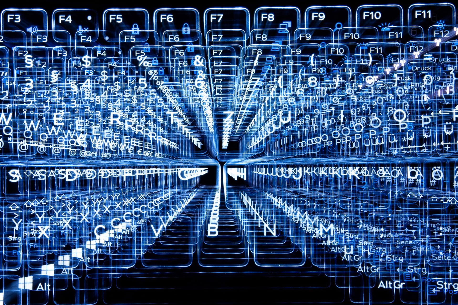 Illustration Cyberkriminalität Illustration Cyberkriminalität
