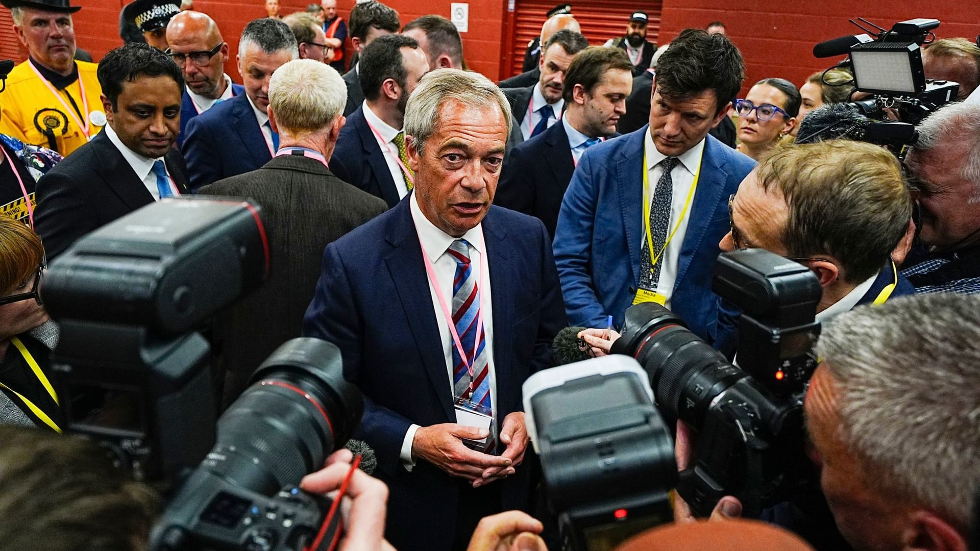 Großbritannien Kommunalwahlen - Nigel Farage Großbritannien Kommunalwahlen - Nigel Farage