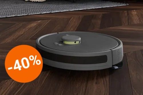 Im Aldi-Onlineshop ist ein leistungsstarker Saugroboter von AEG heute radikal reduziert.