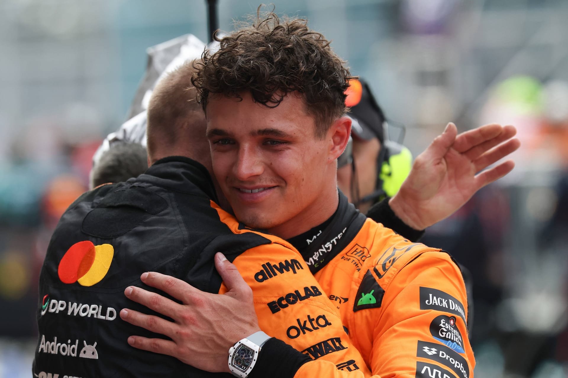Lando Norris hinkt den Erwartungen hinterher.