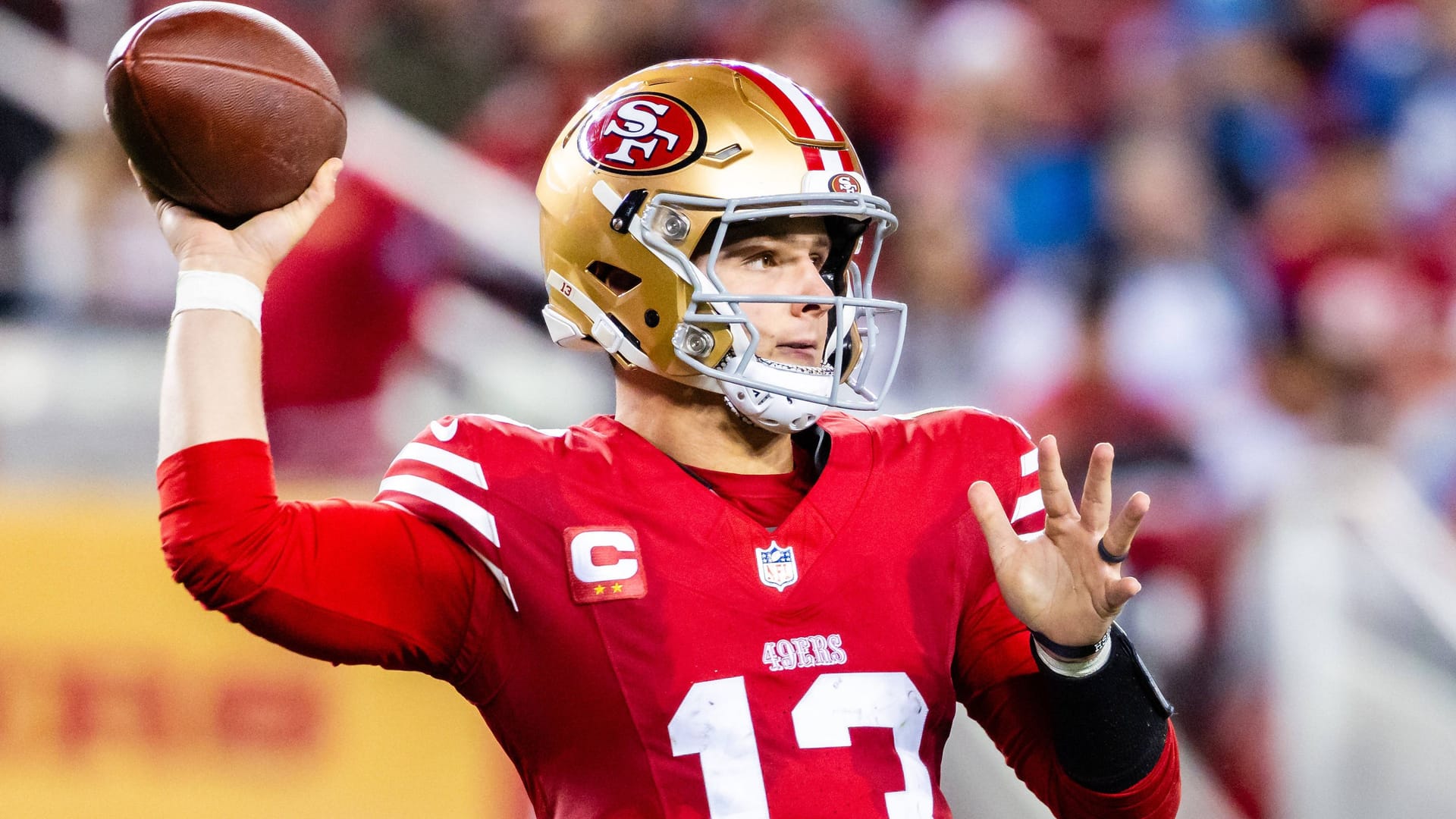 Brock Purdy: Der 25-Jährige spielt seit Beginn seiner NFL-Karriere 2022 bei den San Francisco 49ers.