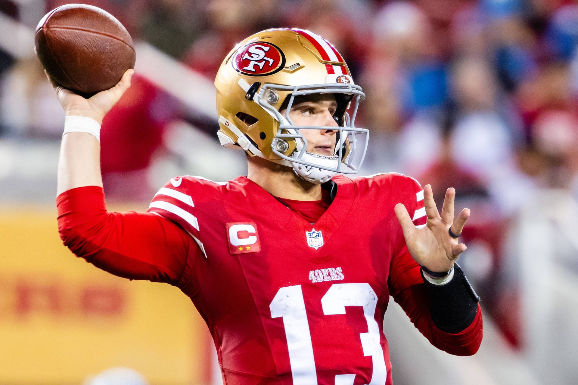 Brock Purdy: Der 25-Jährige spielt seit Beginn seiner NFL-Karriere 2022 bei den San Francisco 49ers.