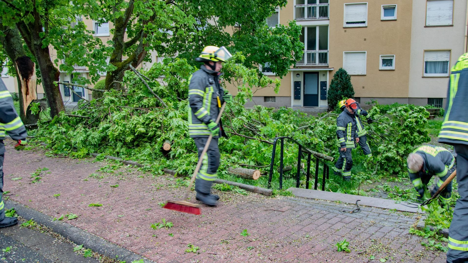 Unwetter in Hessen