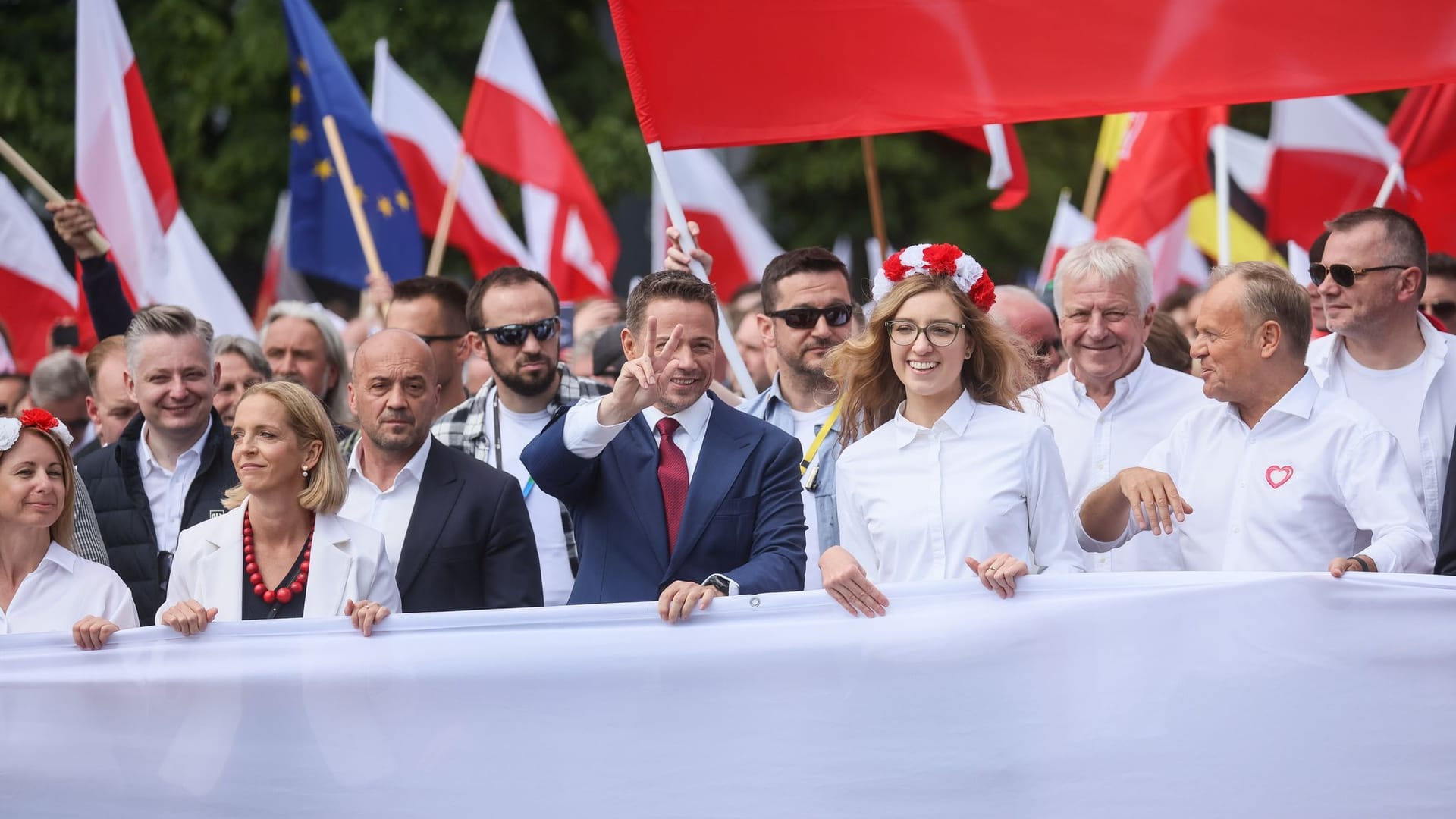 Vor der Präsidentenwahl in Polen - «Marsch der Patrioten» Vor der Präsidentenwahl in Polen - «Marsch der Patrioten»