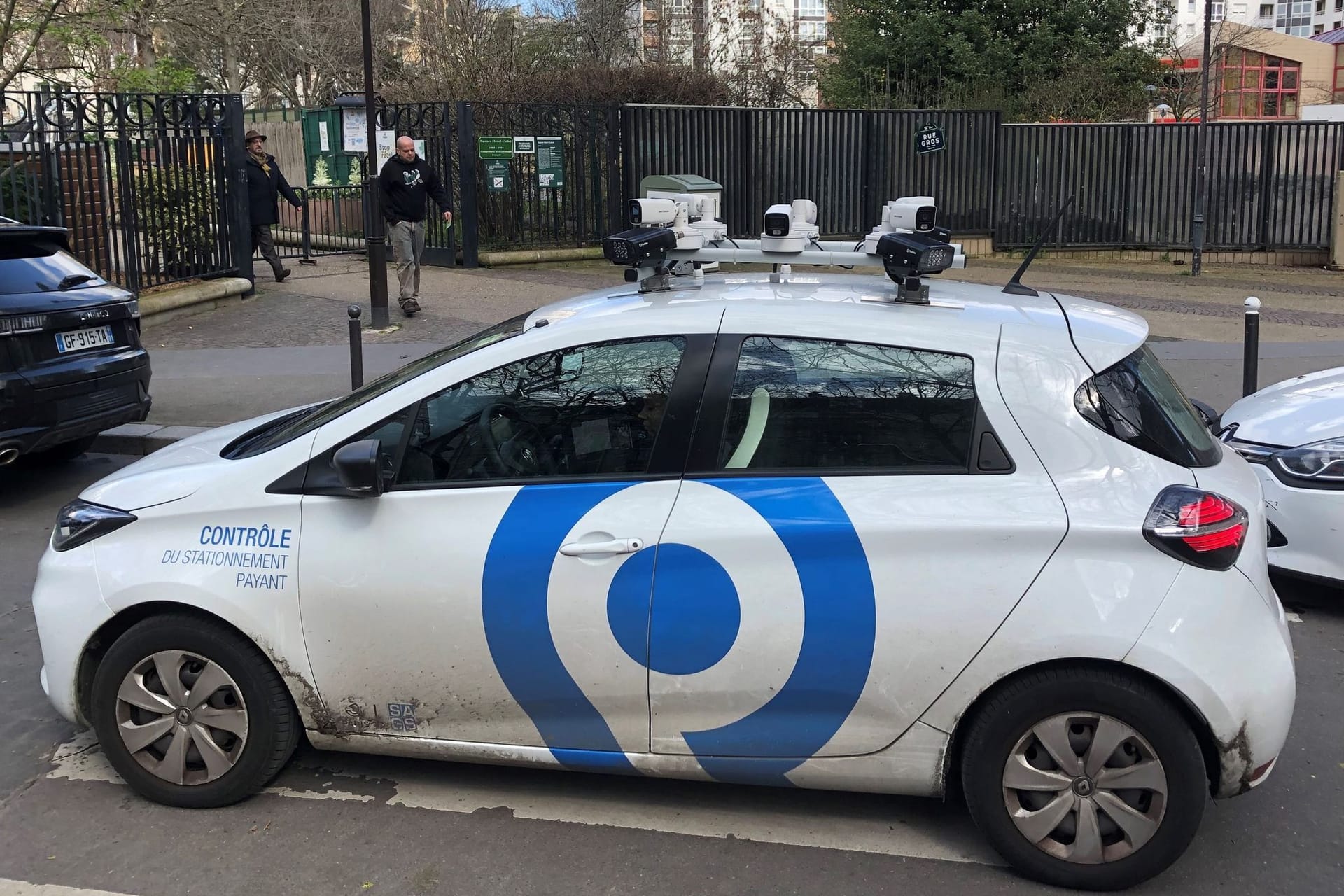 Scan-Autos spüren in Straßburg Parksünder auf