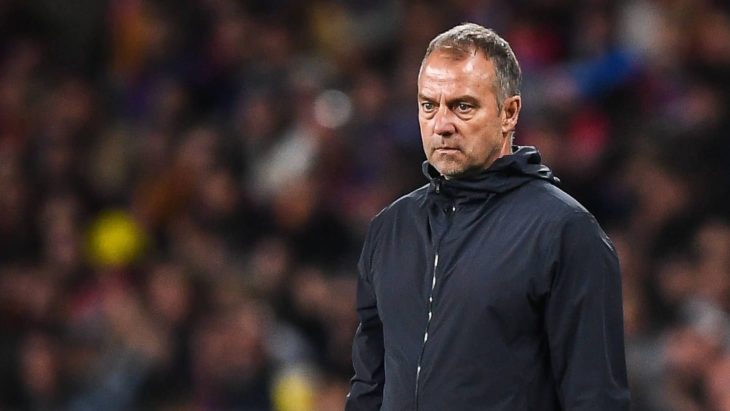 Hansi Flick: Er erlebte mit dem FC Barcelona einen ereignisreichen Champions-League-Abend.