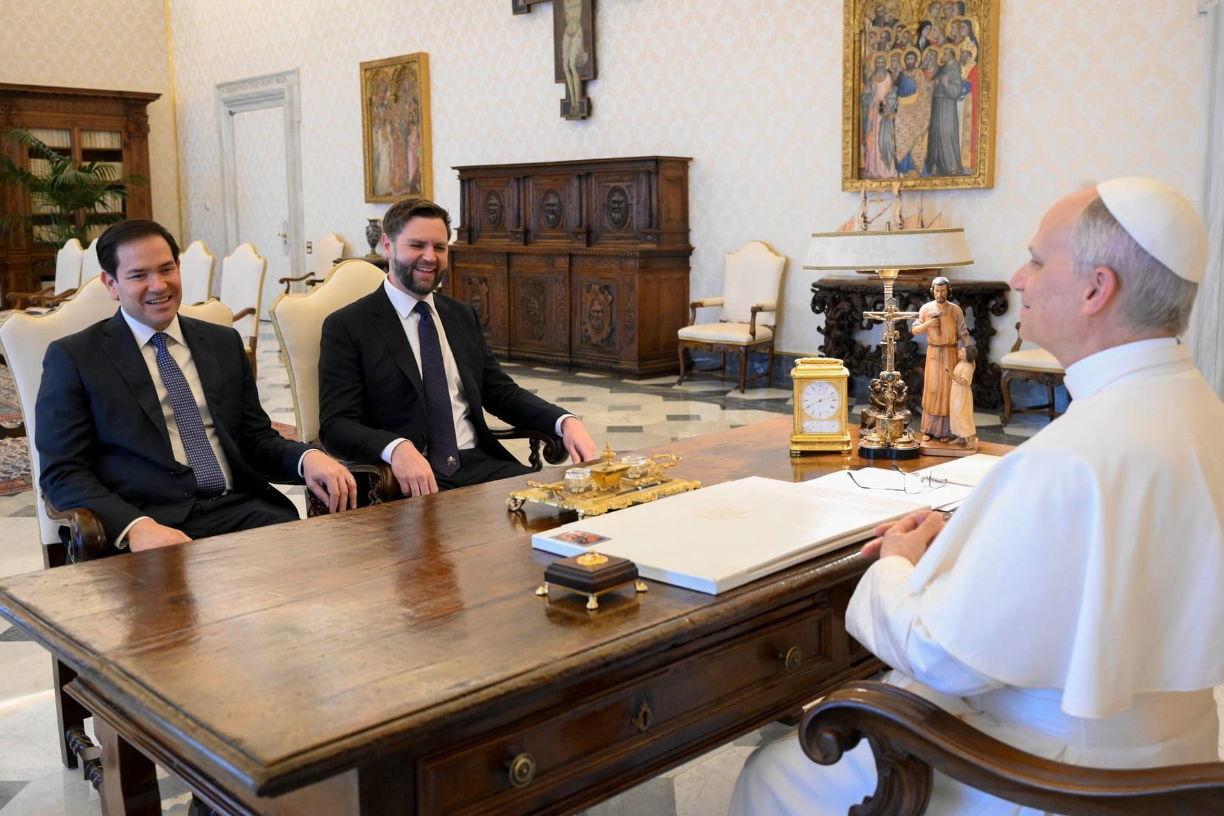 APTOPIX Vatican Pope US